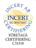 INCERT företagscertifiering C31518